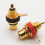 4Pair/8Pcs Gold Plated RCA Jack Connector Panel Mount Chassis Audio Socket Plug Bulkhead with NUT Solder CUP 8