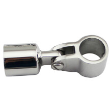 Einzelne Schraube 316 Rostfreier Stahl 25 Mm ÖSen End Kappe Bimini Top Hardware Marine Boot Yacht Externes ÖSen Ende Canopy Rohr Ende
