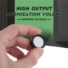 12Pack Ultrasonic Mist Maker Fogger Ceramics Discs for Humidifier Parts Transducer Discs with Cap Tool