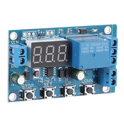 6-40V Battery Charger Control  Undervoltage Overvoltage Protection Board Auto Cut Off Disconnect Controller 1