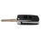 2 Buttons Remote Flip Folding Car Key Shell Case Uncut Blank Blade Replacement for  2 3 5 6 MX-5 RX-8 5