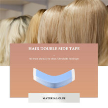 72 Pz/ Forte Parrucca di Capelli Nastro Doppio Nastro di Estensione Strisce di Nastro Impermeabile per Toupee/Parrucche Anteriori del Merletto
