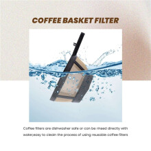 Reusable Coffee Basket Filter for  Beach 2-Way Brewer Coffee Maker Models 49980A, 49980Z, 47650, 49933