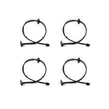 4Pcs  4Pin para 2  Cabo de AlimentaçãO para  Motherboard  4Pin para Dual  SSD Cabo de AlimentaçãO 45Cm