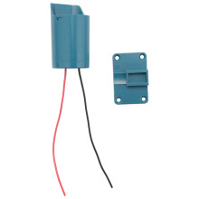 Convient pour Adaptateur 10.8-12V Support de Base de L'Adaptateur Du Connecteur D'Alimentation de la Batterie avec 14 AWG Connecteur de Fil