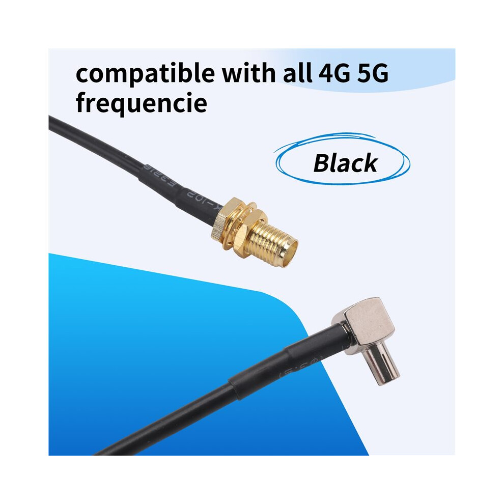 4G Antenna Sma Female To Ts9 Male Adapter Cable 15Cm 2Pcs For External Antenna Router E5372 E5577 E5786 E5787 4714239748874