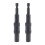 2 Pack Pivoting Bit Tip Holder, Magnetic Screw Drill Tip 1/4inch Hex Shank, Quick Change Locking Bit Holder (Black) 1