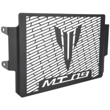 Radiator Guard Engine Cooler Grille Cover Protection for MT09 MT-09 2021 2022 Black