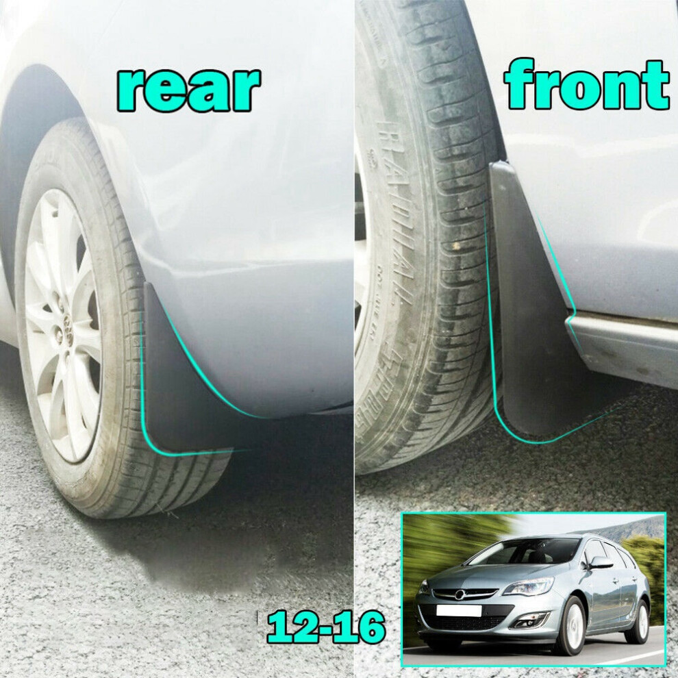 Mud Flaps For Astra J Verano 2010-2016 Mudflaps Guards Mud Flap Mudguards 6033793866793