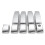 9Pcs Set for   L322 - 2002-2013 ABS Chrome 4 Door Handle Covers 5