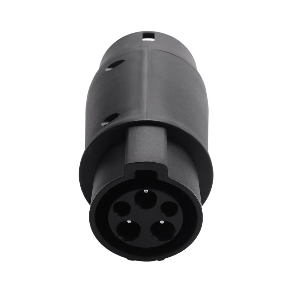 Evse J1772 Adaptor Type 1 To Type 2 Socket Electric Vehicle Car Ev Charger Connector Iec 62196 Adapter For Cars Vehicle 4713726985952