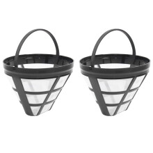 Filtro de Cesta de Cafeteira ReutilizáVel 2 Pacote Nº 4 para Filtros , Adequado para a Maioria da MáQuina de Café Por Gotejamento de