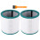 2Pack Utbyte TP02 Luftrenare Filter för  Pure Cool Link Modellerna TP01, TP02, TP03, BP01, AM11 Tower Purifier 2