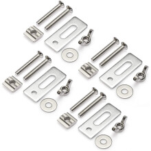8 PeçAs T-Track Kit de FixaçãO, CompatíVel com MáQuina de Roteador CNC 3018-PRO/3018-MX3/3018-PROVer