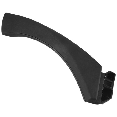 Car Left Interior Door Pull Handle with Cover Trim Replacement for- 3 Series E90 E91 E92 2004-2012 Black 2