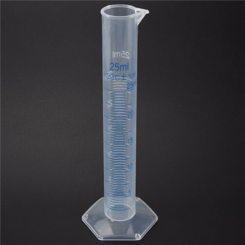 Measuring Cylinder Plastic Graduated Tube Tool for Lab(25Ml) 1