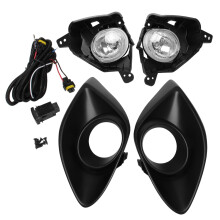 1 Pair Front Fog Lights Car Styling Spot Light Fog Lamps with for 2 Demio 2010 2011 2012 2013 2014