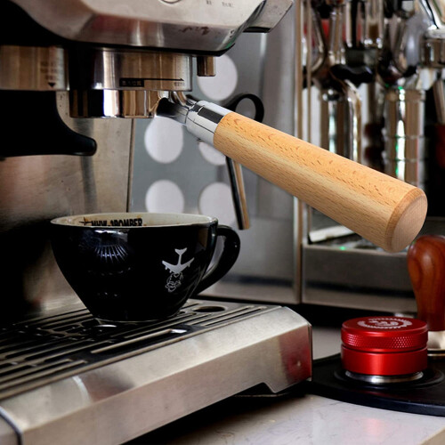51mm Coffee Bottomless Filter for  EC680 / EC685, Removable Bottomless Filter Holder with Filter Basket 2