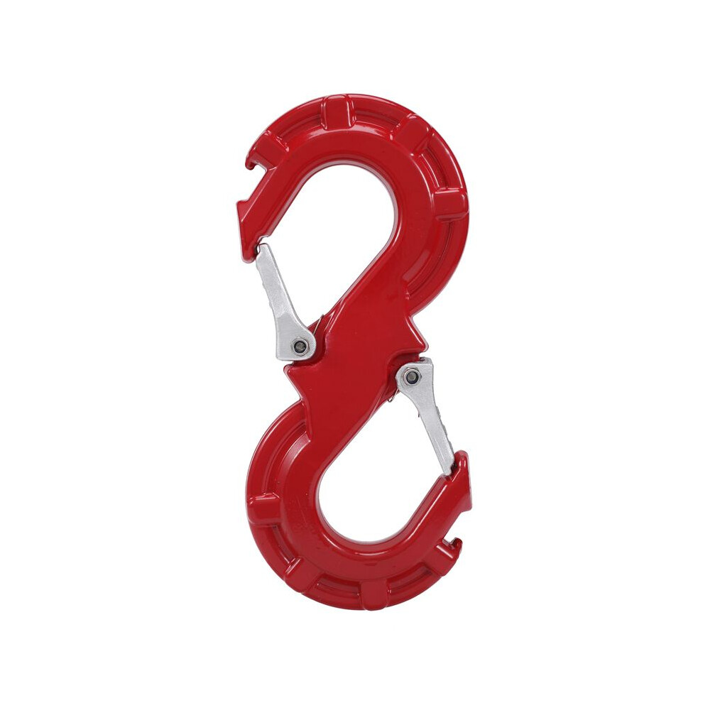 S-Shape Quick Rescue Shackle Trailer Winch Hook Car Jk Offroad Towing Recovery Kits 4X4 Auto Winch Trailer Shackle Red 4712340791345