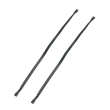 2 Piezas Placa Base HD Audio 9Pin Cable de ExtensióN Macho a Hembra para PC DIY Negro, 50CM