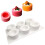 6 Compartments Silicone Pudding Cup Cake Mold French Dessert Mousse Cake DIY Baking Mold 2
