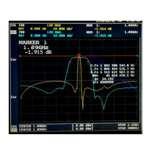Filtro de Sierra de Paso de Banda ADS-B de 1090 MHz Interfaz SMA Filtro de Paso de Banda 1090S