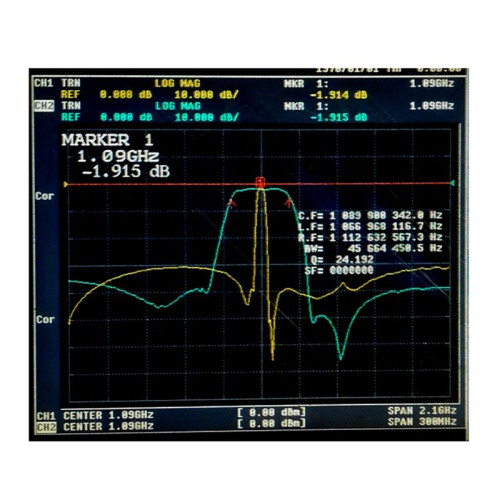 1090MHz ADS-B Bandpass SAW Filter SMA Interface 1090S Bandpass Filter