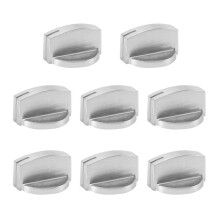 8Pcs Metal 8Mm Universal Gas Stove Control Knobs Adaptors Oven Cooking Surface Control Locks Gas Stove Oven Knobs