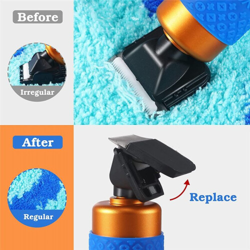 1PCS Replaceable Ceramic Blades Set,Carpet Trimmer Common Use Clipper Blade, for Carpet Clippers,Tufting Clippers 1