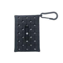 Draagbare SSD PSSD Hoes Huid Harde Schijf Harde Schijf Beschermhoes Anti-Val Siliconen Hoesje voor T7 SSD, Zwart