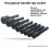8pcs Tap Die Socket Adapter 1/4 Inch Hex Shank Machine Screw Metric Plug Threading Tool for Electric Drill M4-M16 3