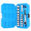 Piercing Ratchet Sleeve Wrench Socket Tool Two-Way Wrench Set Wrench Set Mechanics Tool Batch Connector Sleeve Tool 2