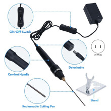3-in-1 Foam Cutter Hot Wire Knife Foam Cutter Tool Set -Cutter Foam Board Cutter Foam Cutting Tool US Plug