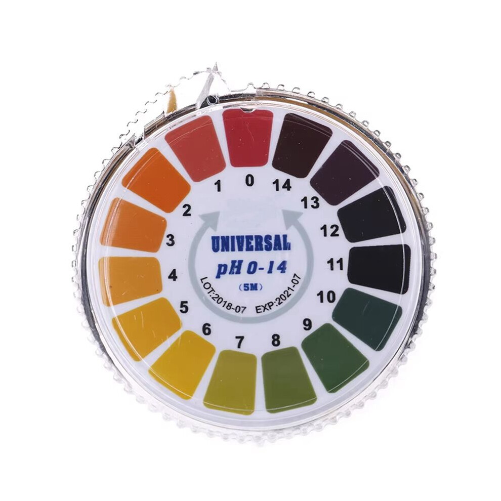 0-14 Ph Meter Ph Test Strips Alkaline Acid Indicator Meter Test Paper Roll For Water Urine Saliva Soil Litmus Measuring 4711391809535