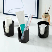 Bathroom Cup Dispenser, Plastic Paper Cup Holder, Disposable Mouthwash Cup Storage Rack, Kitchen and Bathroom