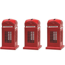 Cabina Telefonica Salvadanaio Salvadanaio Souvenir Ottimo Regalo per I Bambini Decorazione Domestica 13 cm