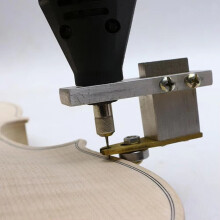 Violin Purfling Support Violin Luthier Tool Electric Purfling Cutter with Milling Cutter String Instrument Parts