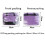 Projector Case Projector Bag with Accessories Storage Pockets Carrying Case Compatible for Tools & Accessories Gray 8