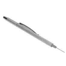 Kit compatto a doppia estremità per la pulizia degli ugelli del lavavetri, con punta a penna e sonda fine. Facile e veloce da pulire. Realizzato in