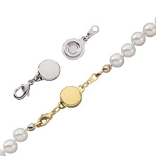 12 Stück Magnetischer Schmuckverschluss, Rund, für Halsketten, Armbänder, Verlängerungen Zur Schmuckherstellung