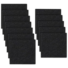 12pcs Replacements Trash Can Odor Absorbing Filter Refills for Garbage Cans, Activated Charcoal Deodorizer