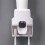 Automatic Toothpaste Squeezer Wall Mounted Punch-Free Toothbrush Storage Rack Toothbrush Holder Squeezer White 9