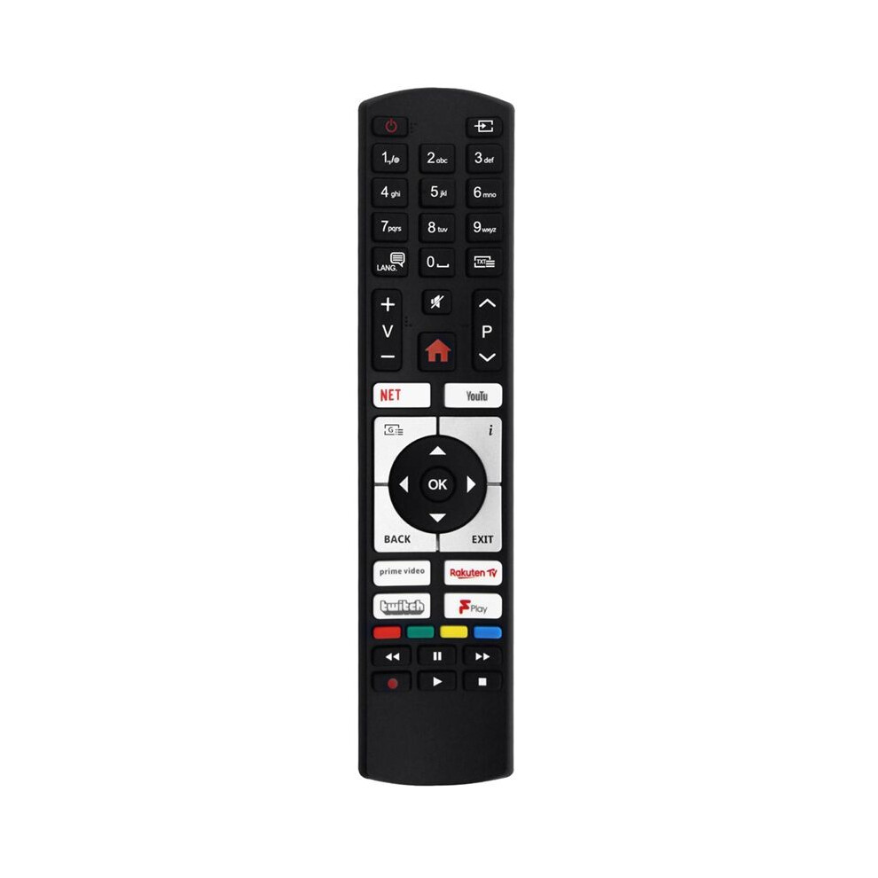 Rc4519p Replace Tv Remote Control For Telefunken Vestel Rc4519p Tv Remote Control 6032234181990