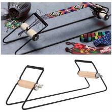Wood Weaving Beading-Loom Kit for Jewelry Bracelets Necklaces Handmade Knitting Machine Beads- Tool for DIY