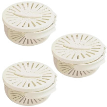 Drainage Basket Storage Box Multifunctional Drainage Basket with Cover 2-in-1 Water Filter & Filter with Handle,B