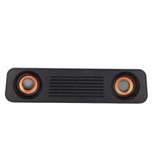 Głośnik Przewodowy Wtyczka 3,5 mm HiFi Stereo Subwoofer Zasilany Przez USB Przenośny Pulpit Długi Głośnik do Telewizora Komputer Laptop