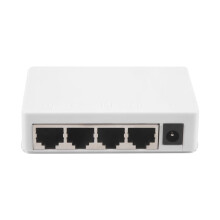 4 Porte POE Extender 100Mbps 1 In 4 Out 250 Metri  di Rete Ripetitore IEEE802.3af/At per PoE  NVR IP Camera