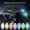 2.4G Wireless Flash Indicator Anti-Collision Remote Control Signal Light 9 Lamp Beads USB Rechargeable 3