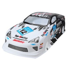2X 1/10 -Road RC Auto Shell 215X450mm -Road Drift Auto Shell PVC Verniciato Shell per Veicoli LF-A Accessori per Auto RC