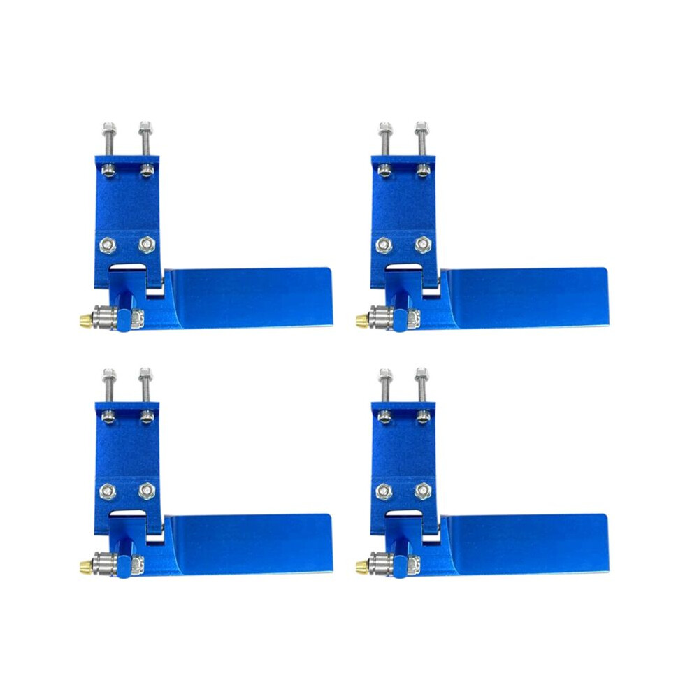 4X RC Boat Aluminium Alloy  75mm Metal Suction Water Rudder for Remote Control RC Boats CNC Parts-image-OPC-PWFWYTJ-NEW
